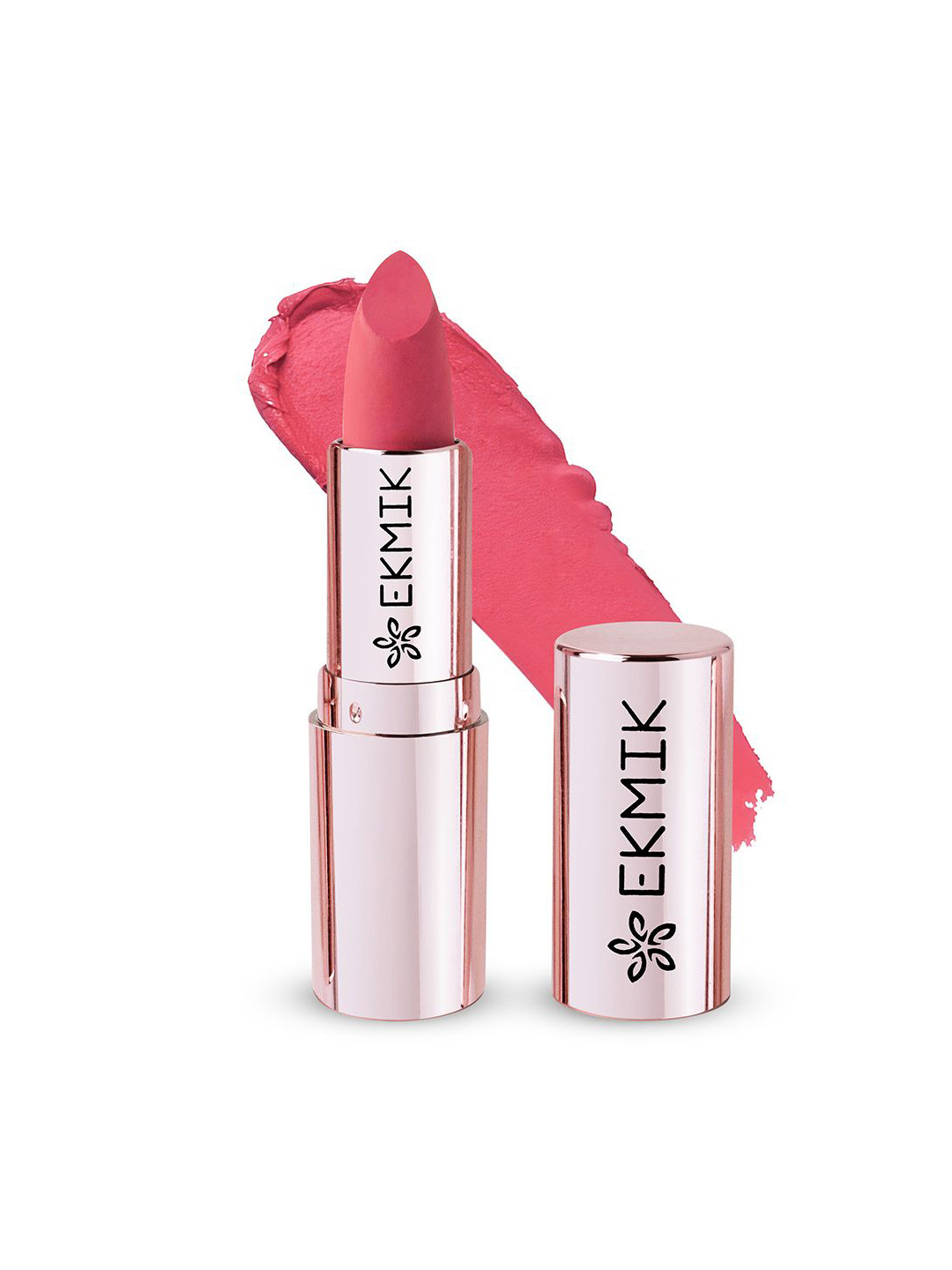 Ekmik Comfy Lips Creme Long Lasting Matte Lipstick - 4 g - Pink Pout