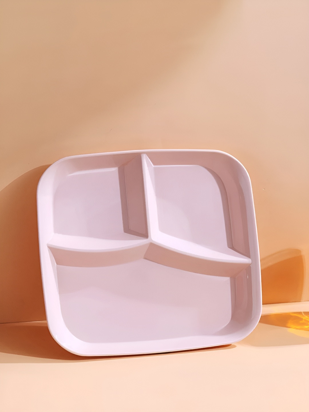 YELONA Pink Bamboo Dishwasher And Microwave Safe Matte Matte Plates