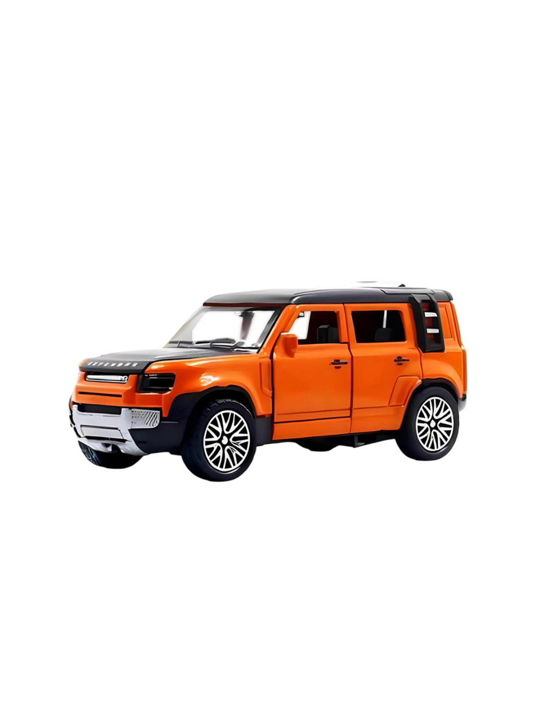 FUNDRIFT Kids Pull Back Defender Car With Openable Doors