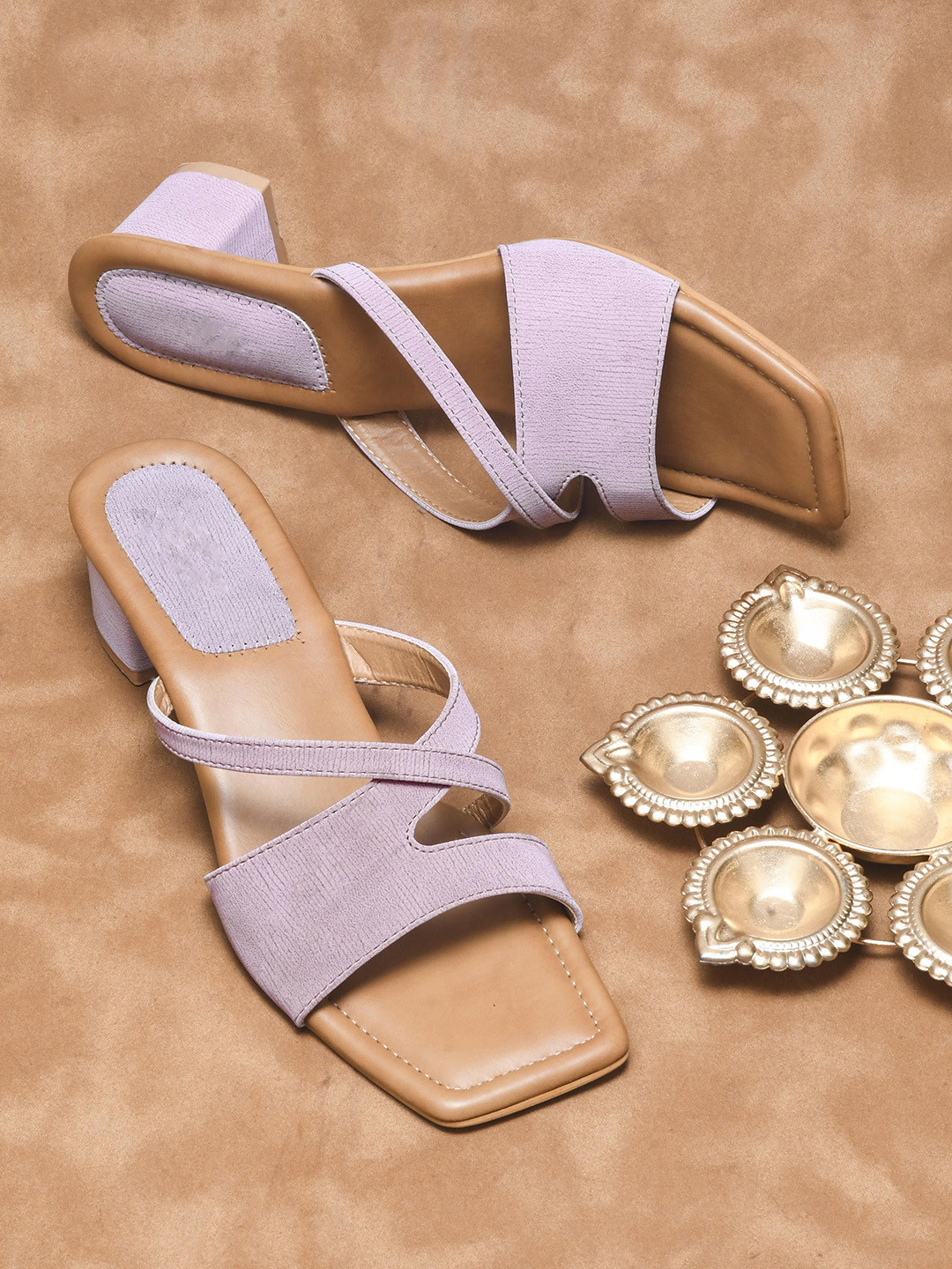 Froh Feet Ethnic Block Sandals