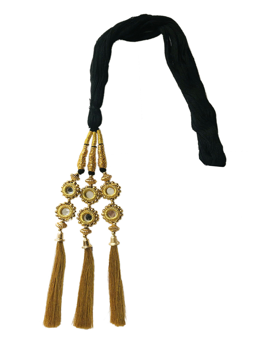 GADINFASHION Women Embellished Paranda Choti Braid