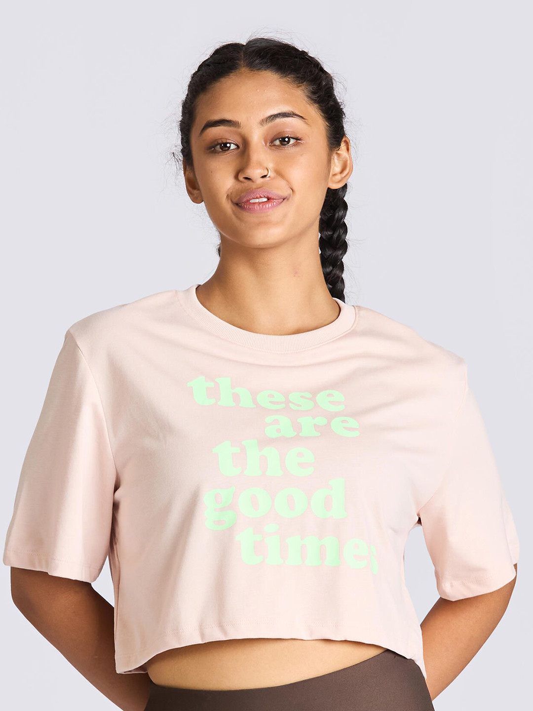 Decathlon DOMYOS - Cropped T-Shirt 520