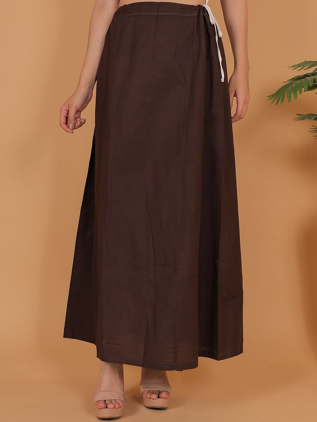 Trendzmy Women Cotton Saree Shapewear