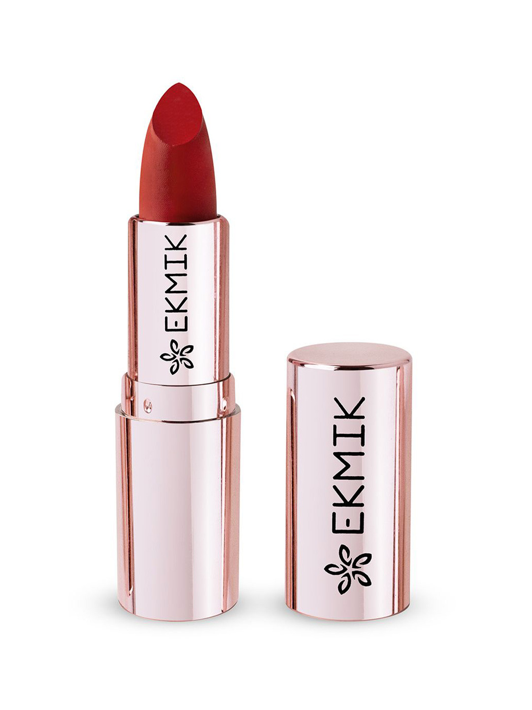 Ekmik Comfy Lips Creme Matte Long Lasting Lipstick- 4 g - Red Sapphire