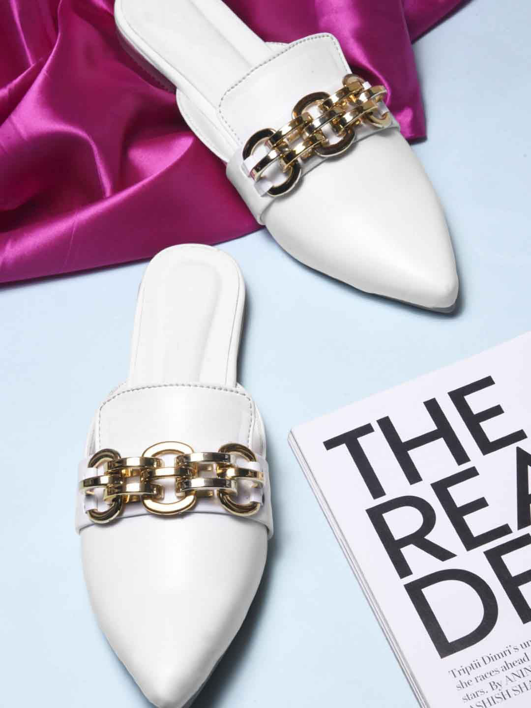 Froh Feet Women Casual and Classy Mules Light Weight Comfortable & Trendy Embellished