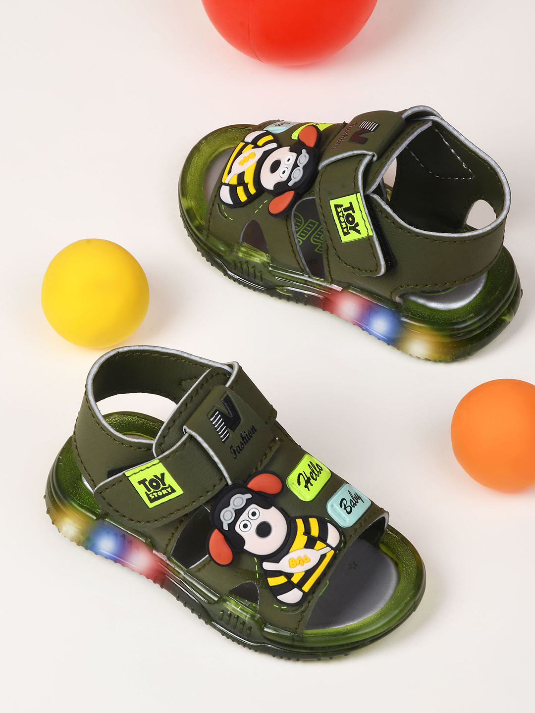 KATS Kids LED Light Comfort Sandals