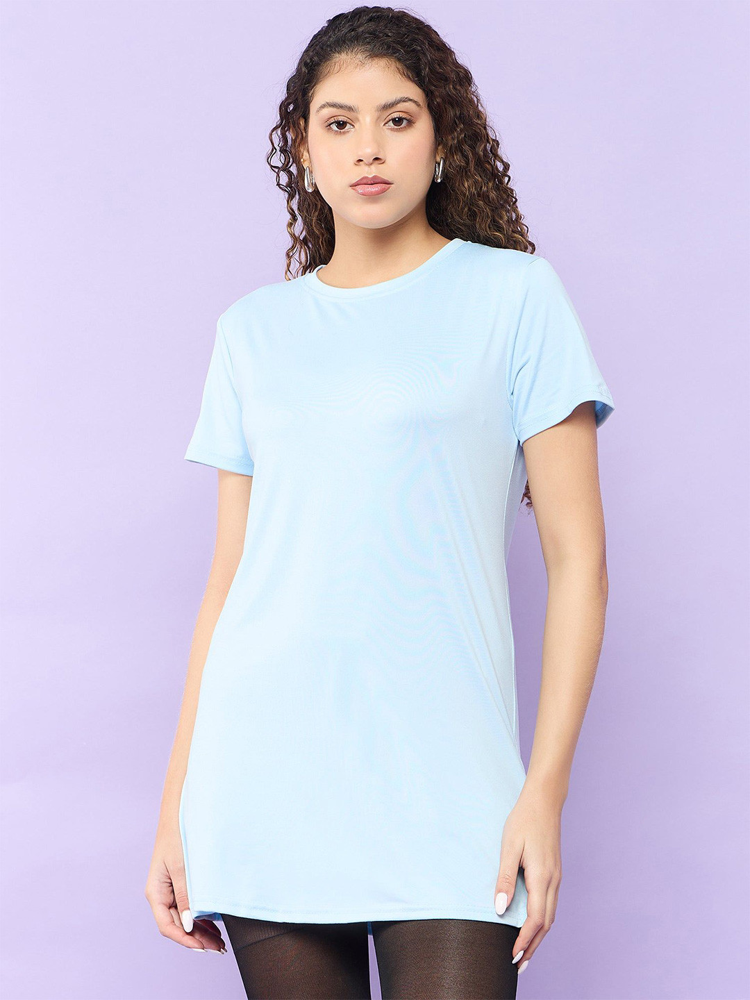 Outzidr Blue Longline Tee