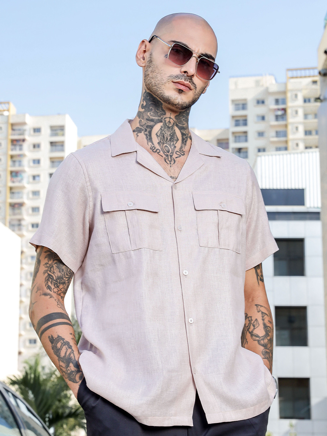 House of Koala Cuban Collar Relaxed Fit Resort Shirt