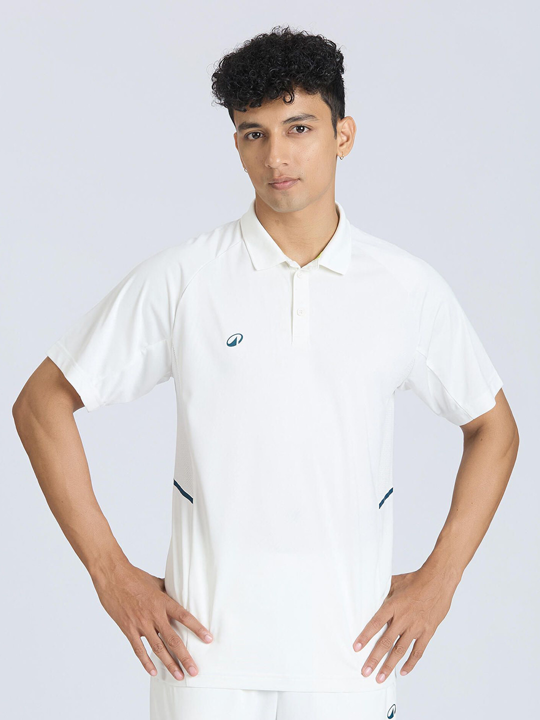 Decathlon FLX - Cricket Polo Short Sleeve Cp 500 Men
