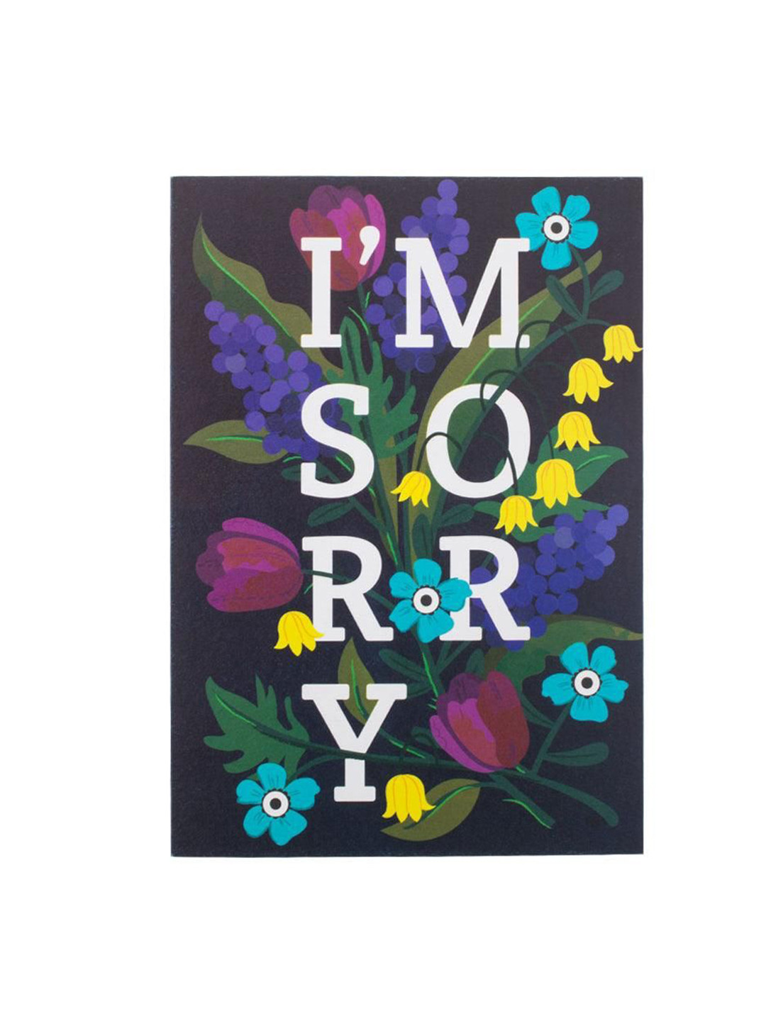 Chumbak Apology Flowers Greeting Card