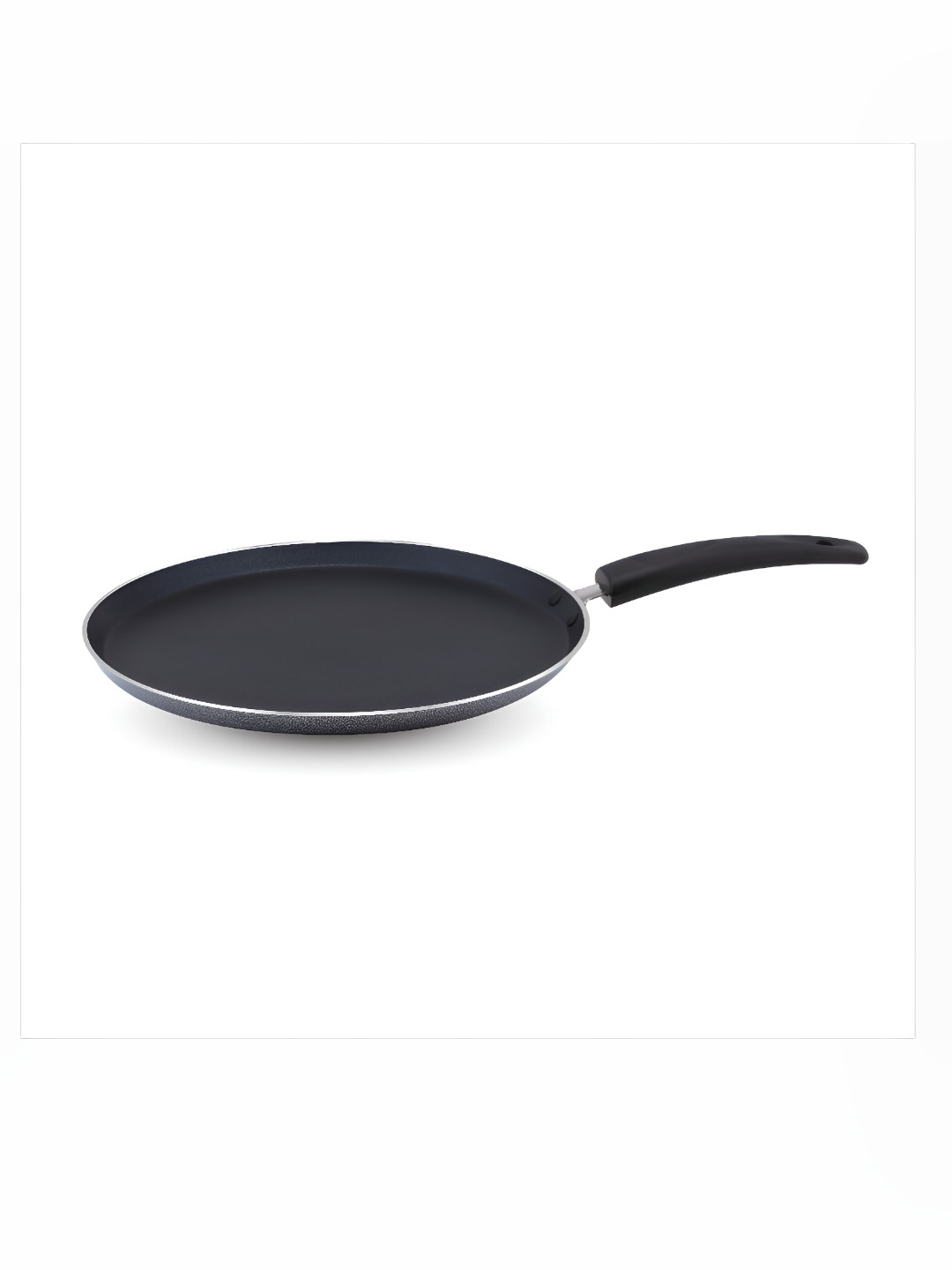 Jaipan Premium Black Easy to Clean Induction Based Aluminium Dosa Tawa