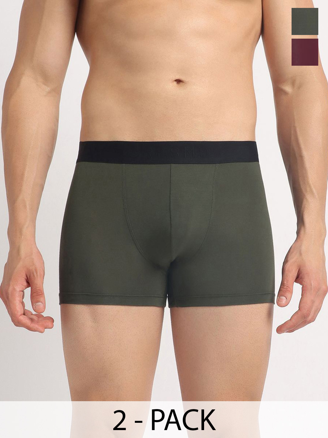 Cresmo Pack Of 2 Anti Bacterial Trunks CR-T-SLD-P2-ELVI-COMB-S