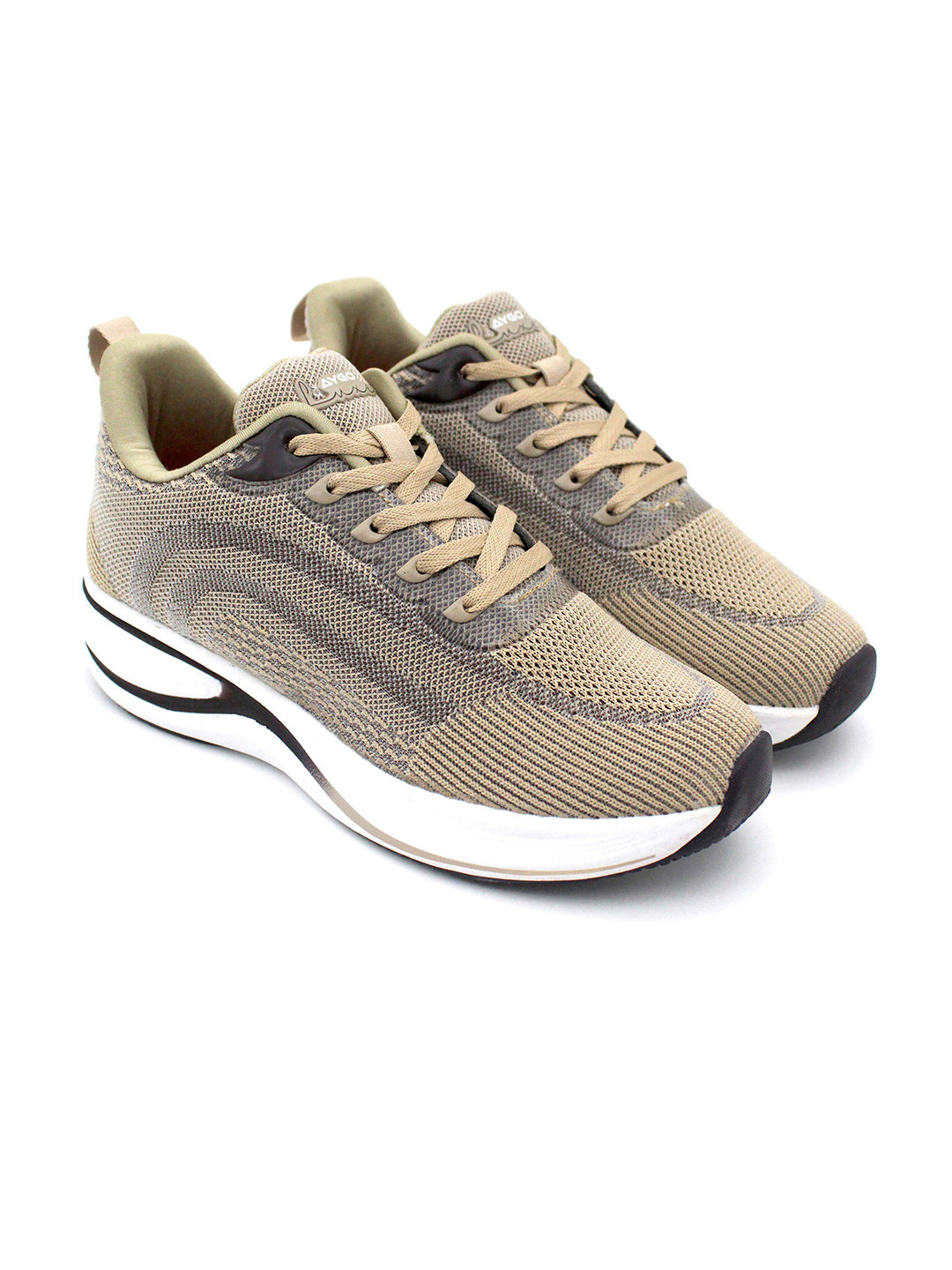 AYGO Men Textile Running Non-Marking Shoes