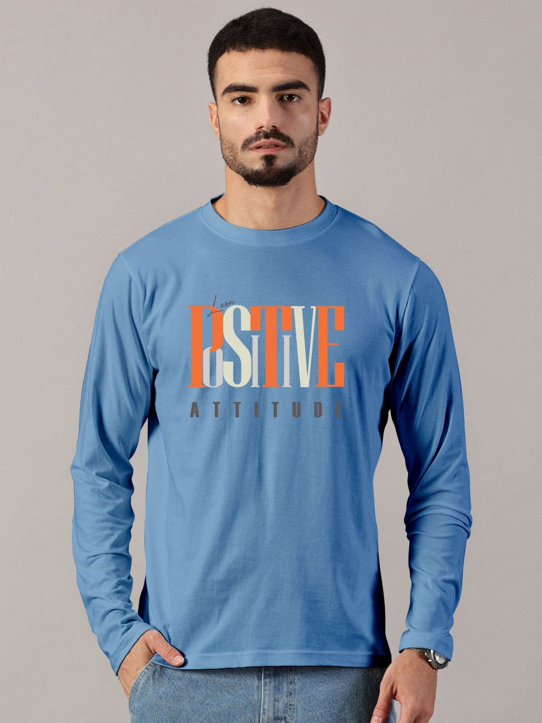 LEON Men Typography Printed T-shirt