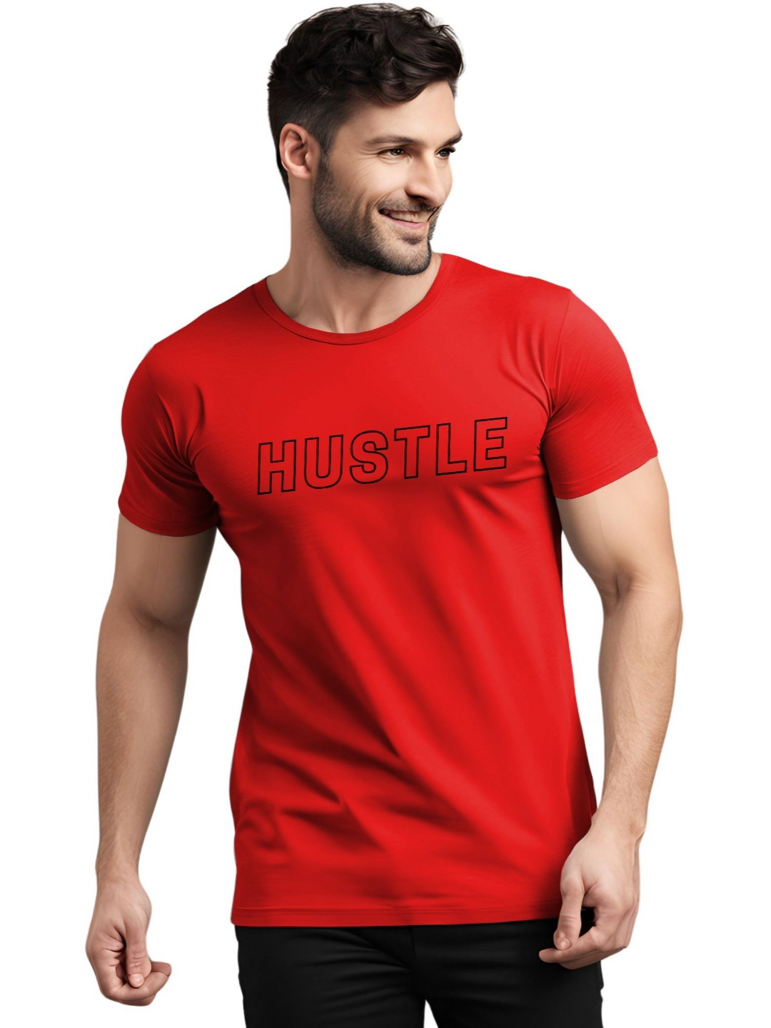 3Colors Men Bio Finish Raw Edge T-shirt