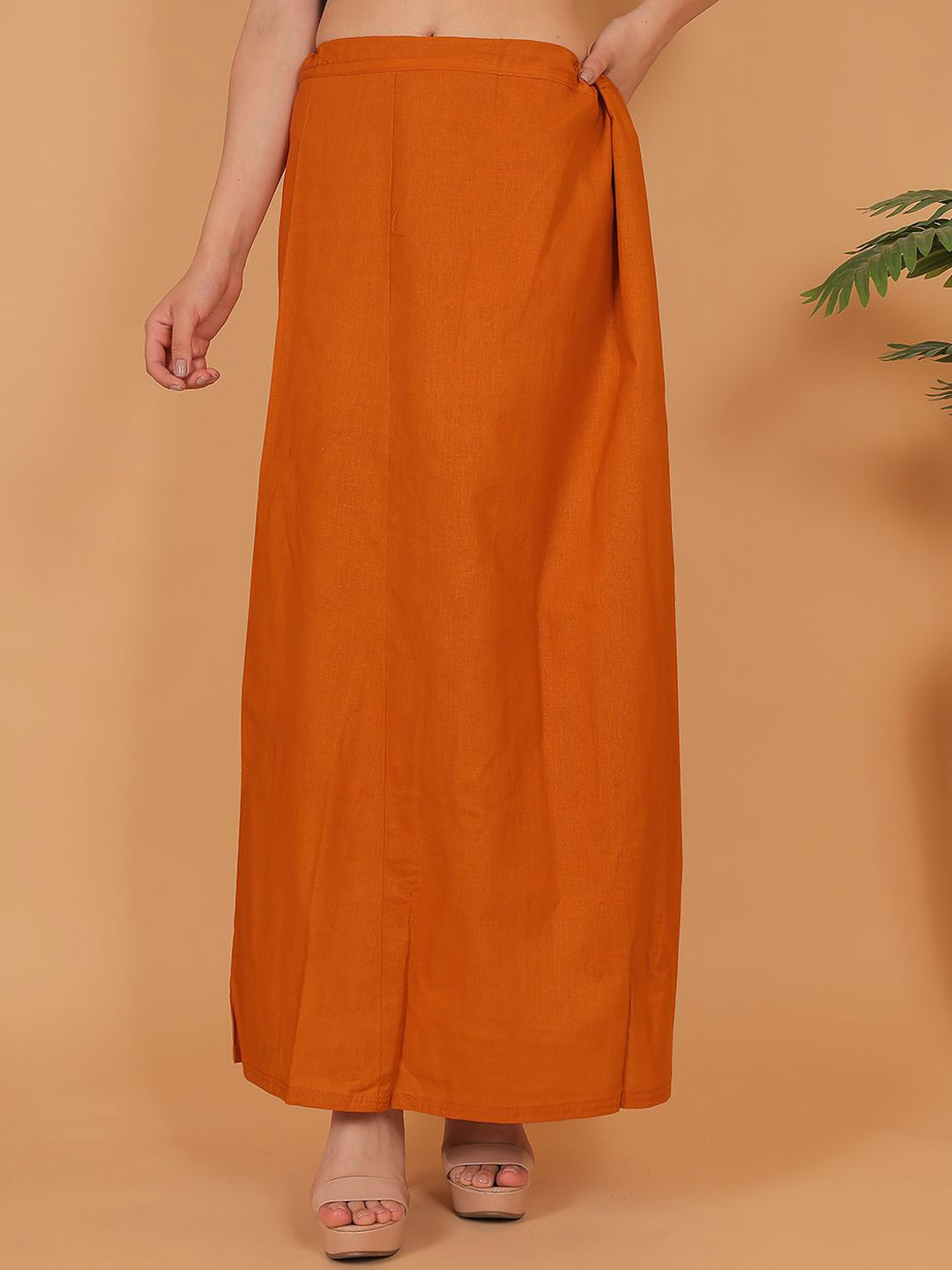 Trendzmy Cotton High Rise Saree Shapewear