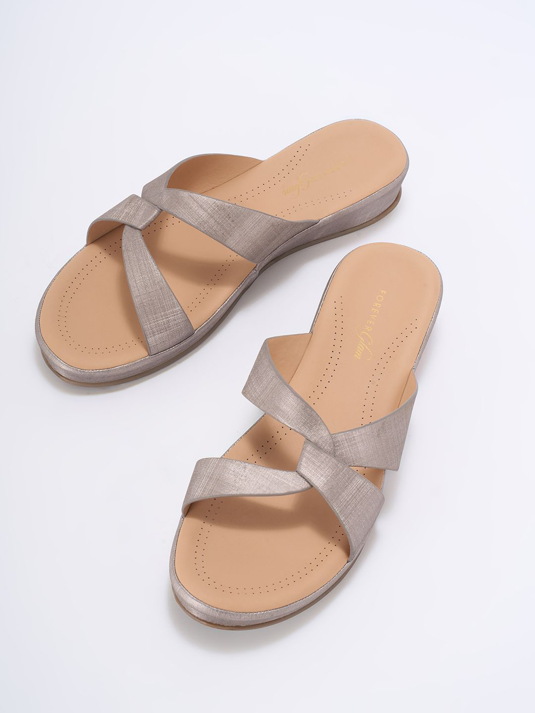 Forever Glam by Pantaloons Women PU Comfort Sandals
