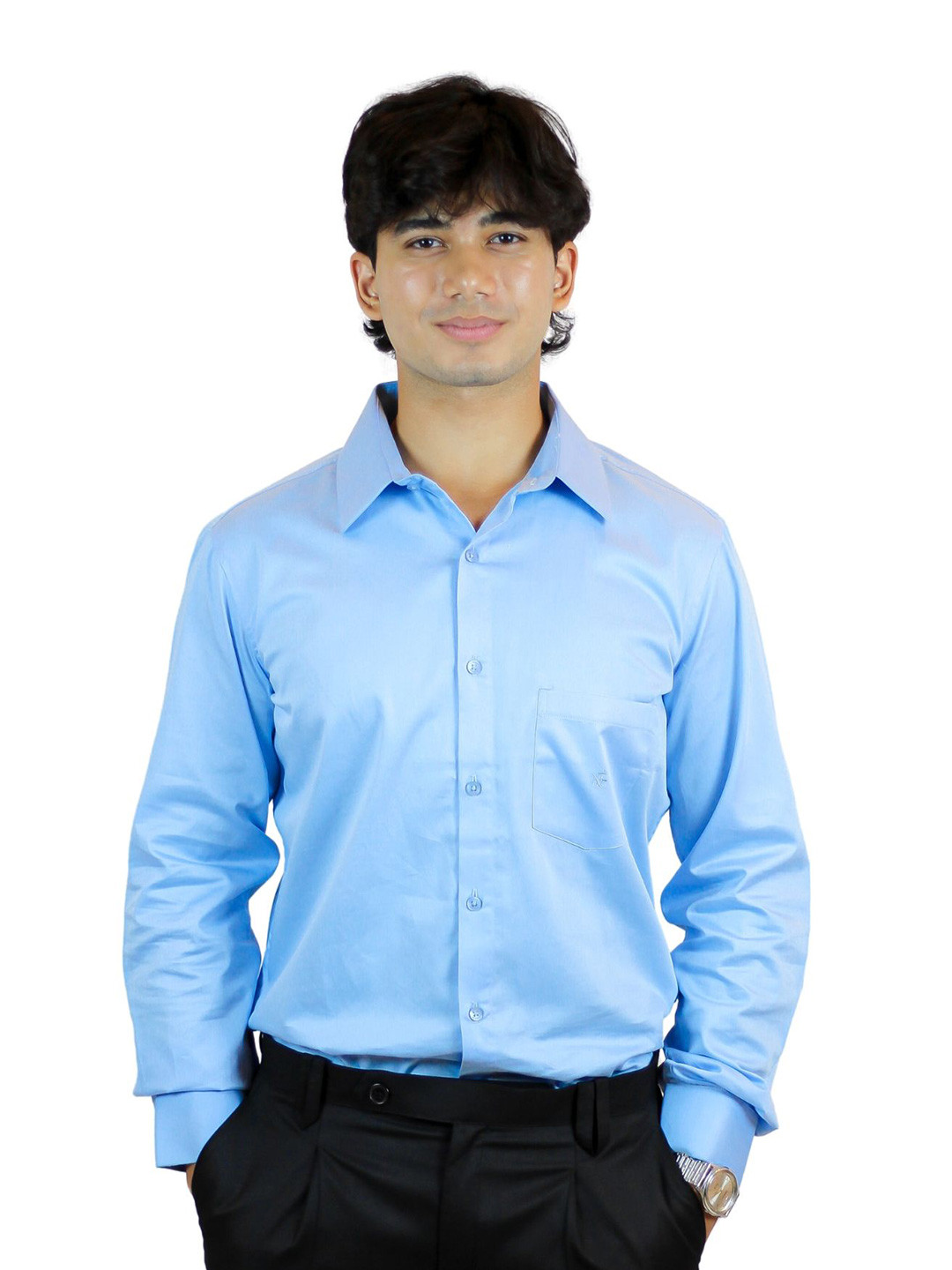 Fitenue Men Opaque Formal Shirt