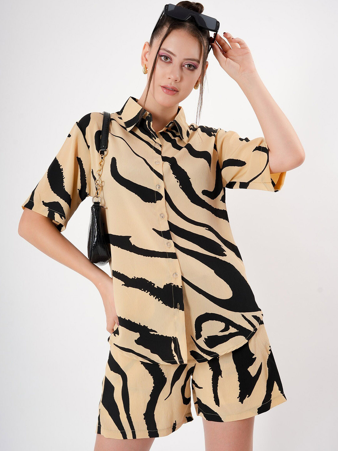 clobug Wild Whimsy Printed Shirt & Shorts