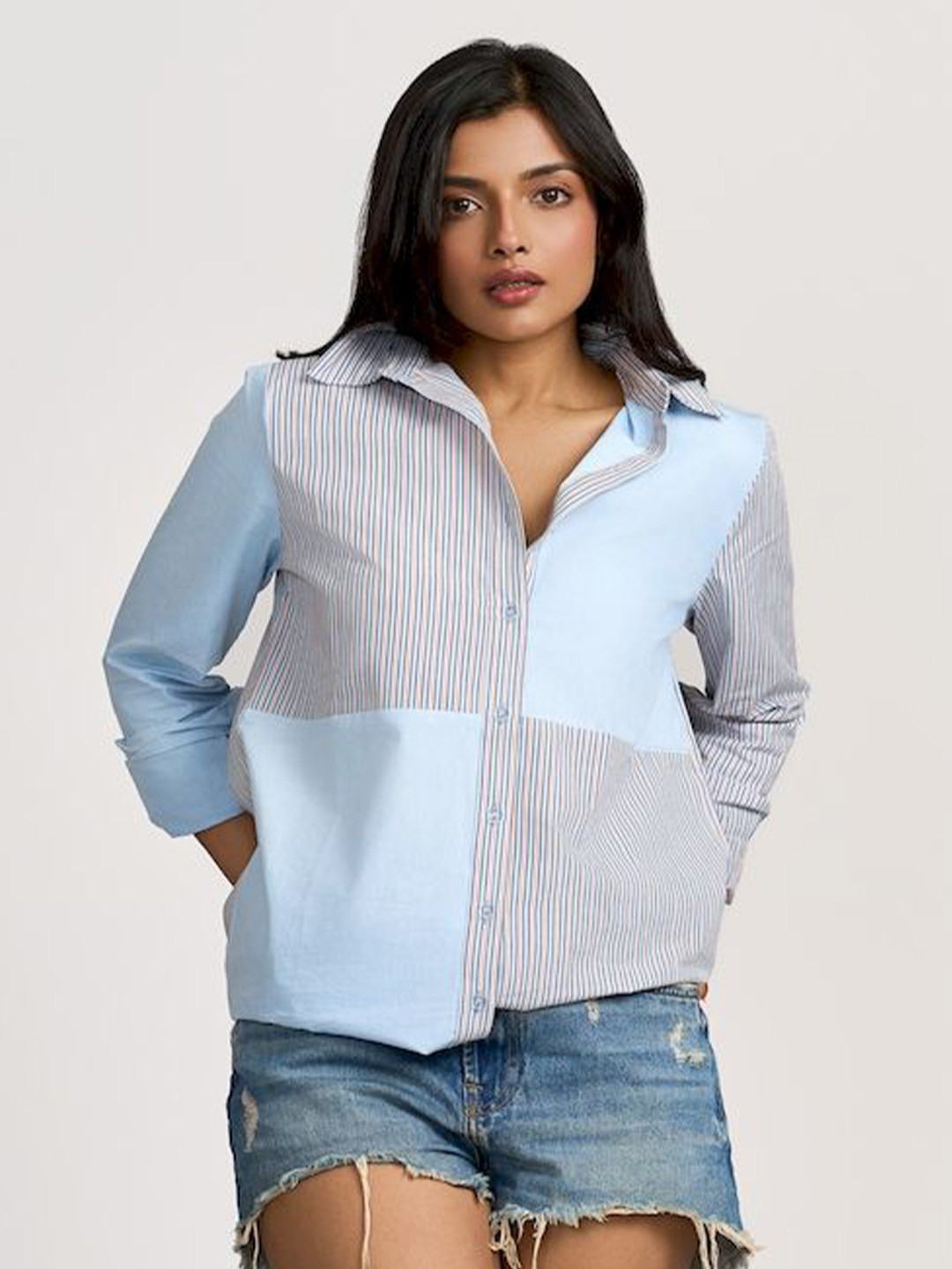 How When Wear Women Opaque Casual Shirt