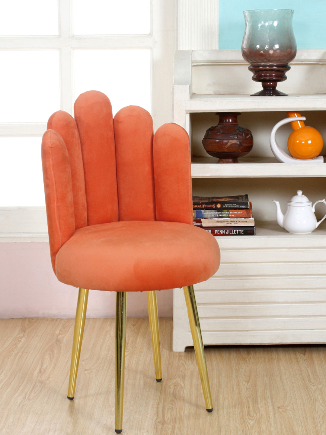 Shadowkart Orange Pentagon Pouffes Ottomans Stool