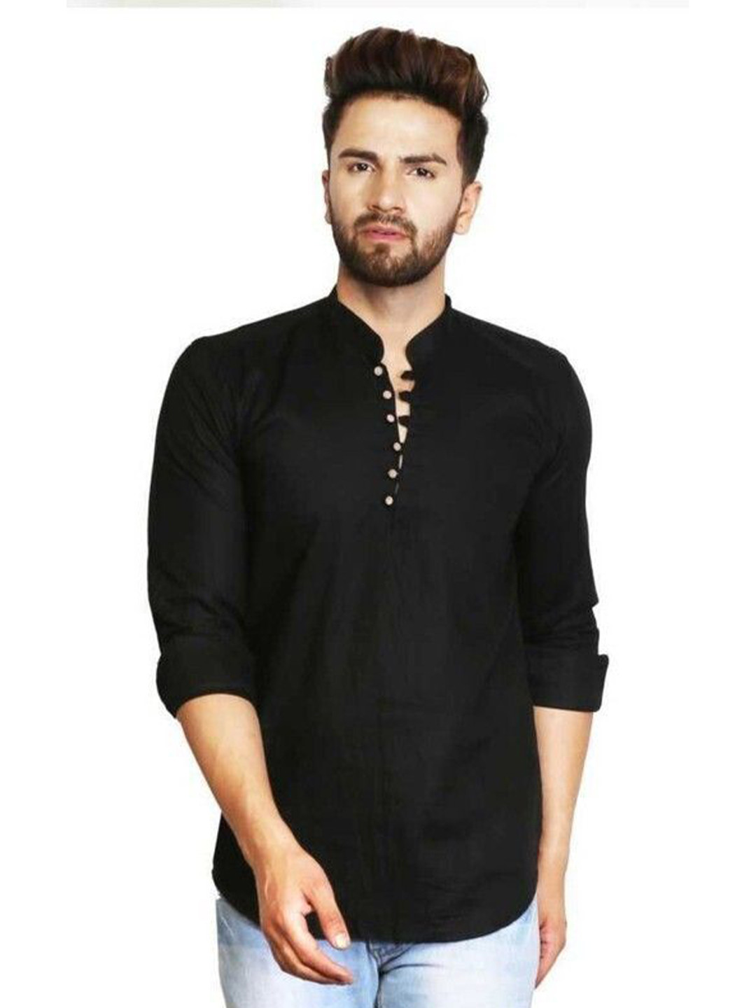 ISUEL FAB Men Straight Opaque Slim Fit Casual Shirt