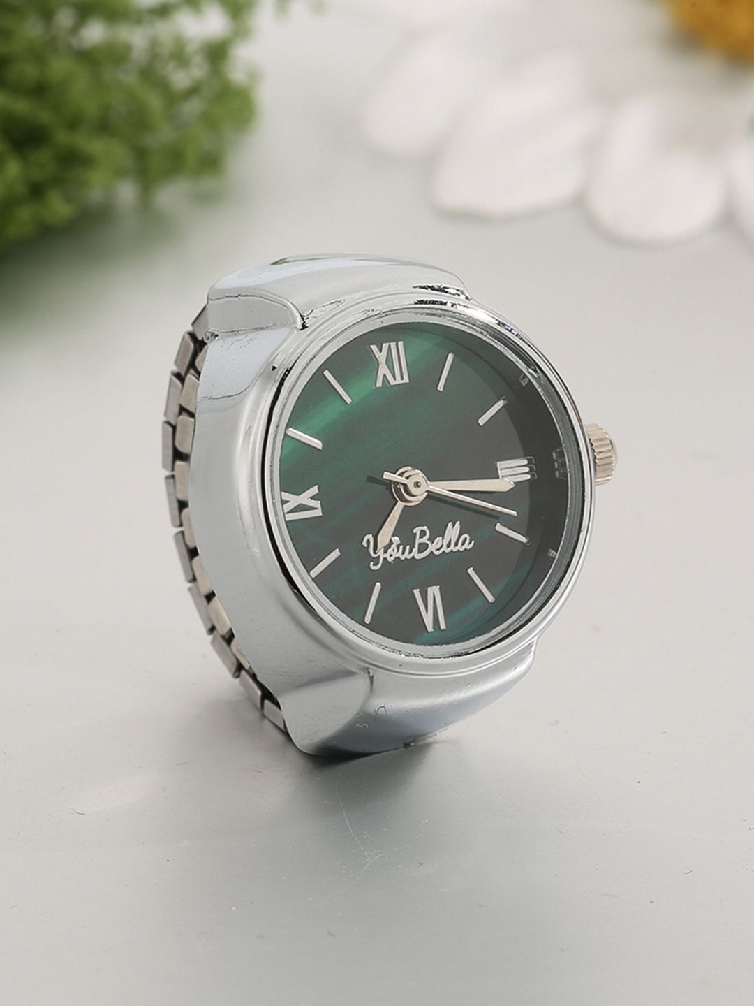 DIVASTRI Sliver-Plated Finger Ring