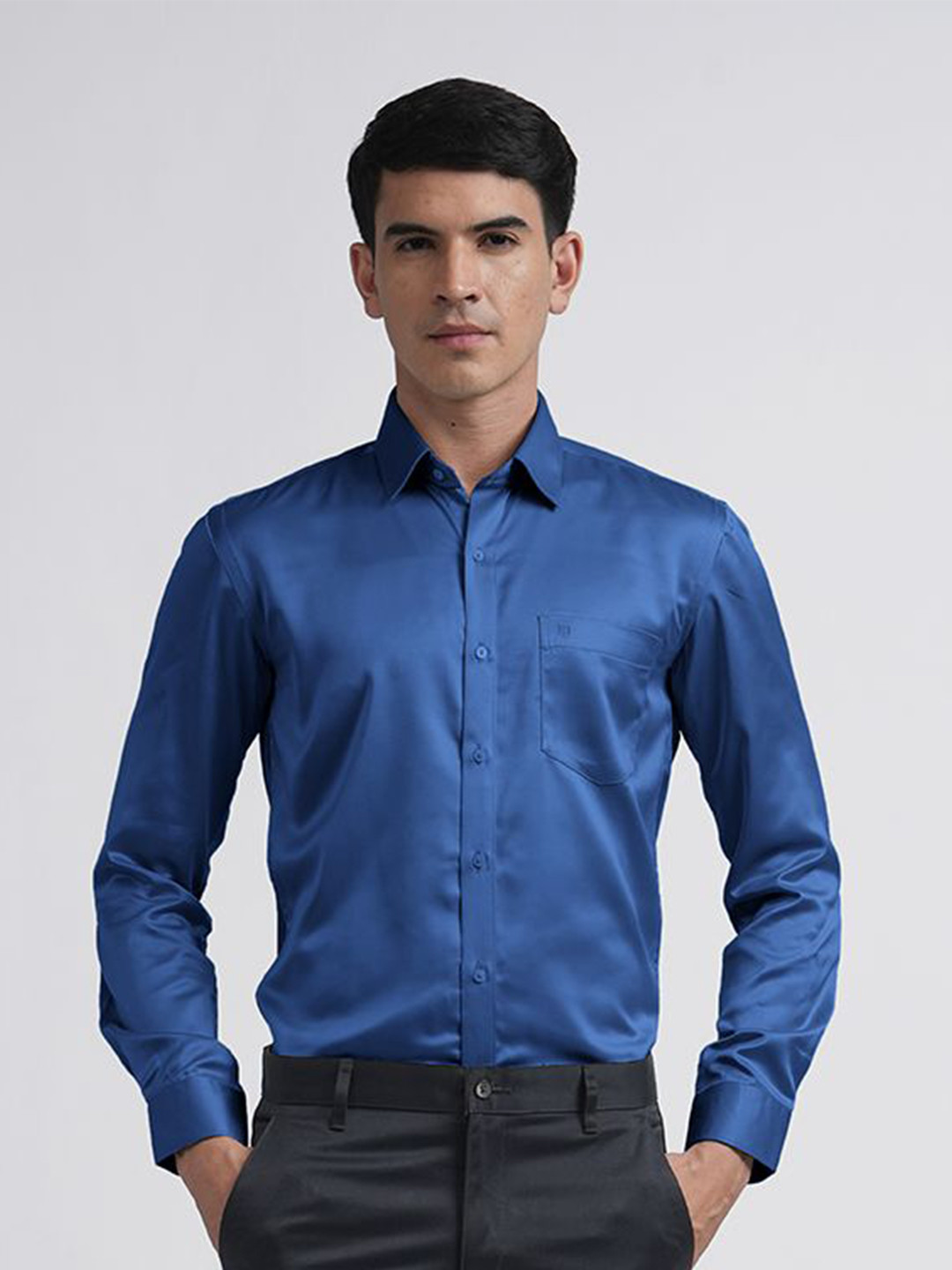 OTTO Men Trim Slim Fit Opaque Casual Shirt