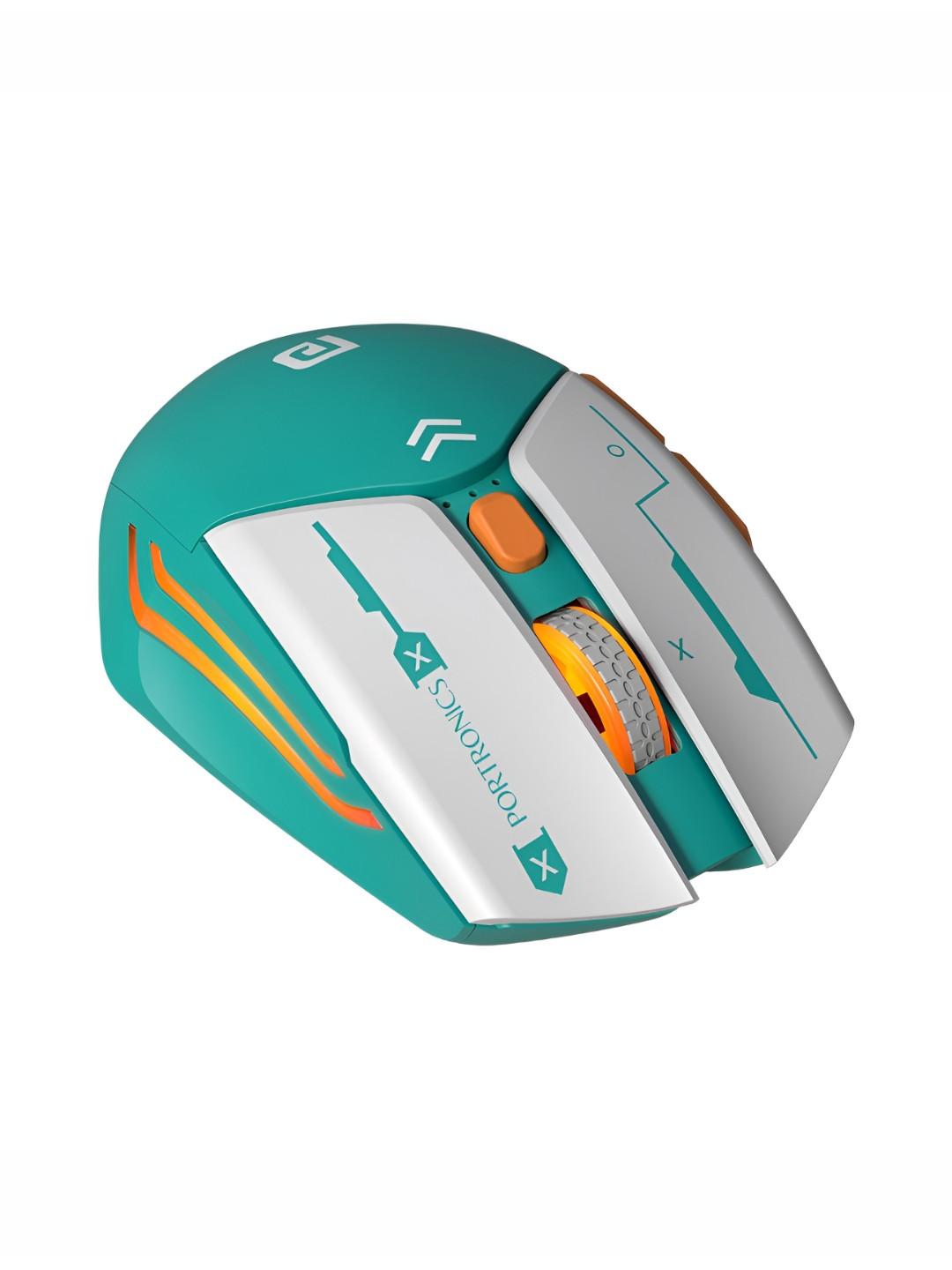 Portronics Vader Max Gaming Rechargeable Mouse BT 5.3 & 2.4 GHz 6-Button Adjustable DPI