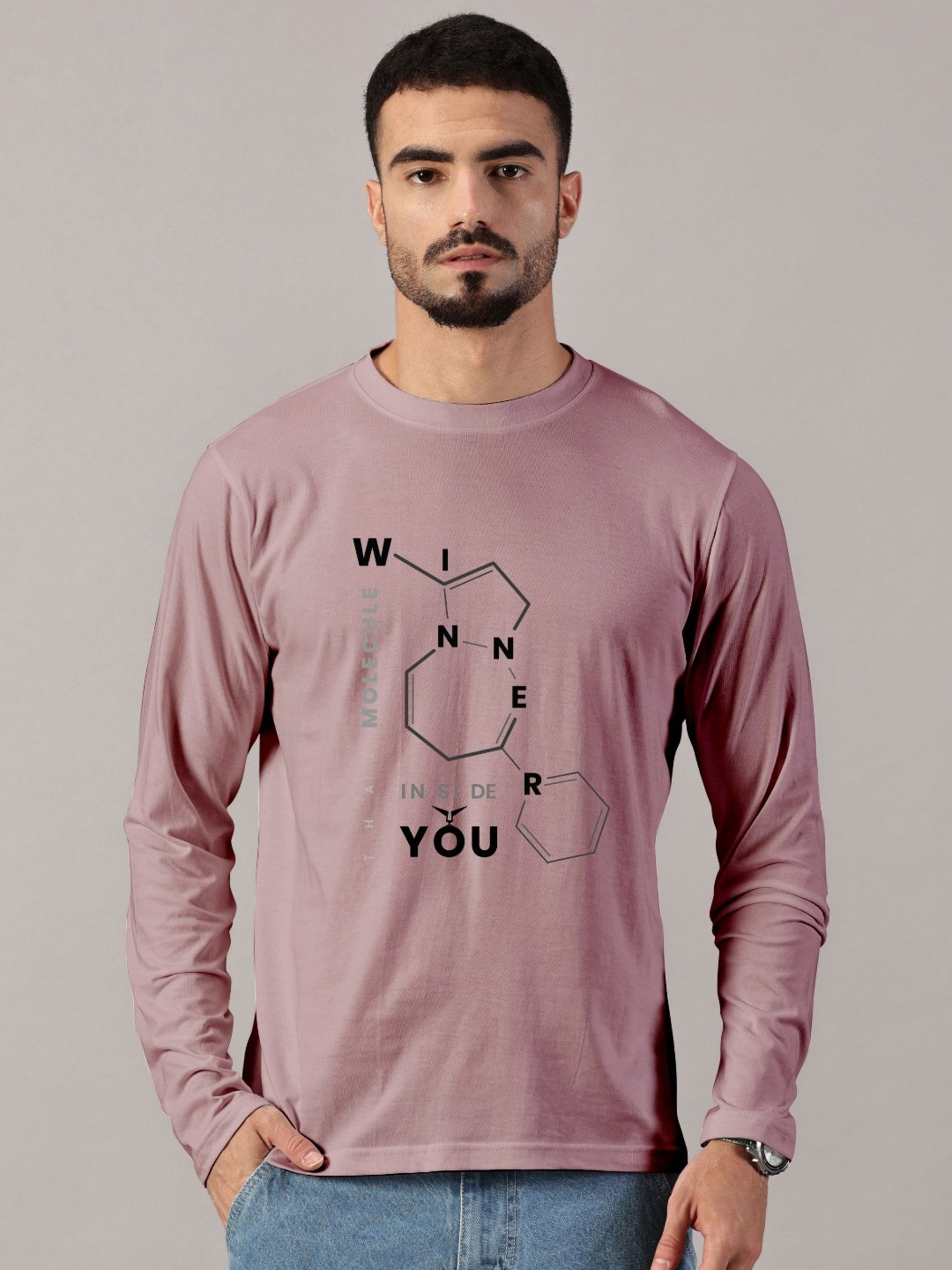 LEON Men Printed T-shirt