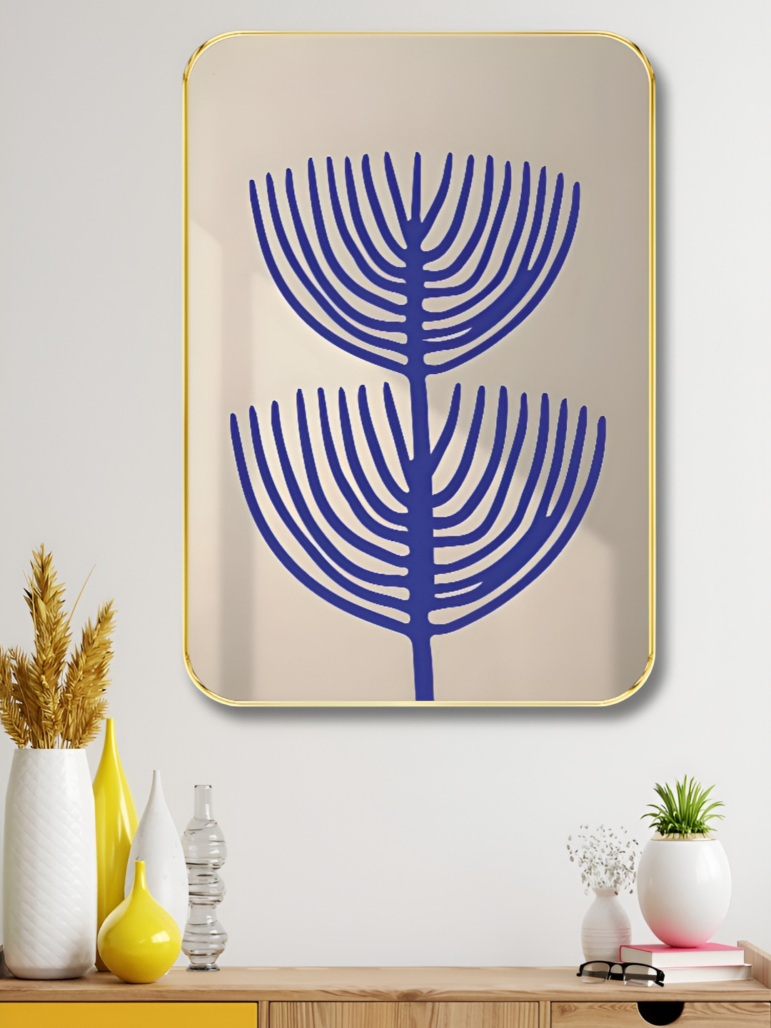 Livin'luxe Abstract Canvas Wall Rectangle Paintings Wall Art - 18 x 24 In