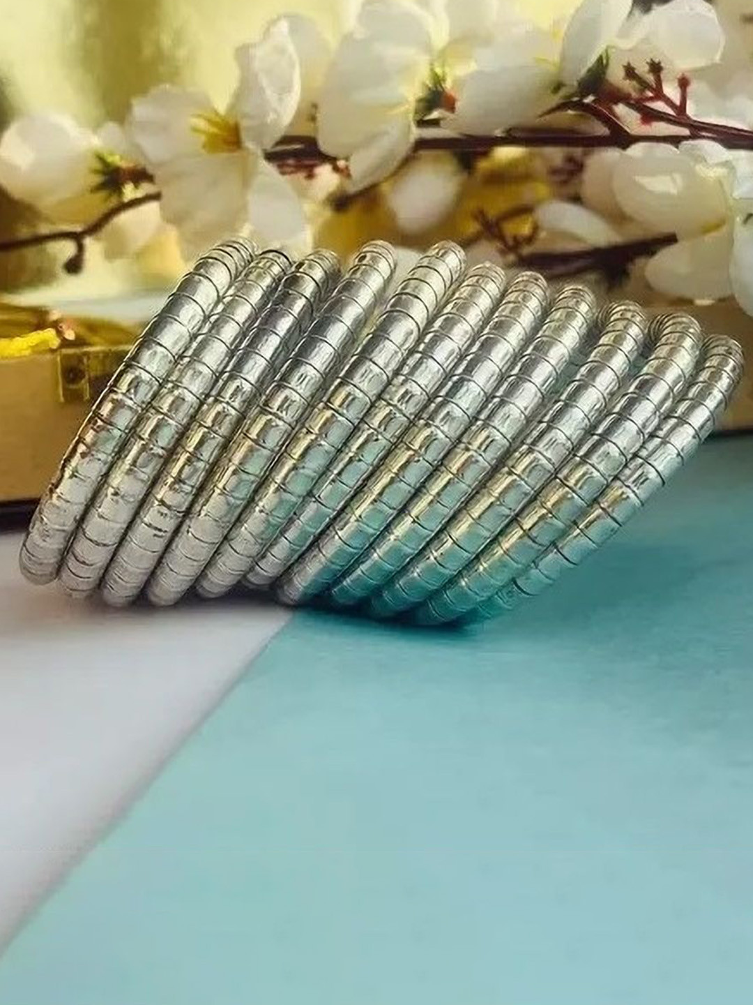 SZN Oxidised Bangle