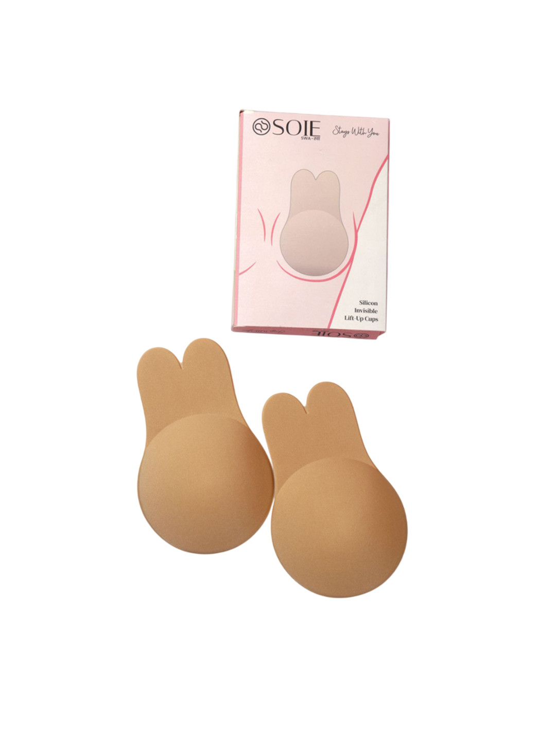 Soie Women Instant Push-up Enhancement Reusable Lift-up Cups