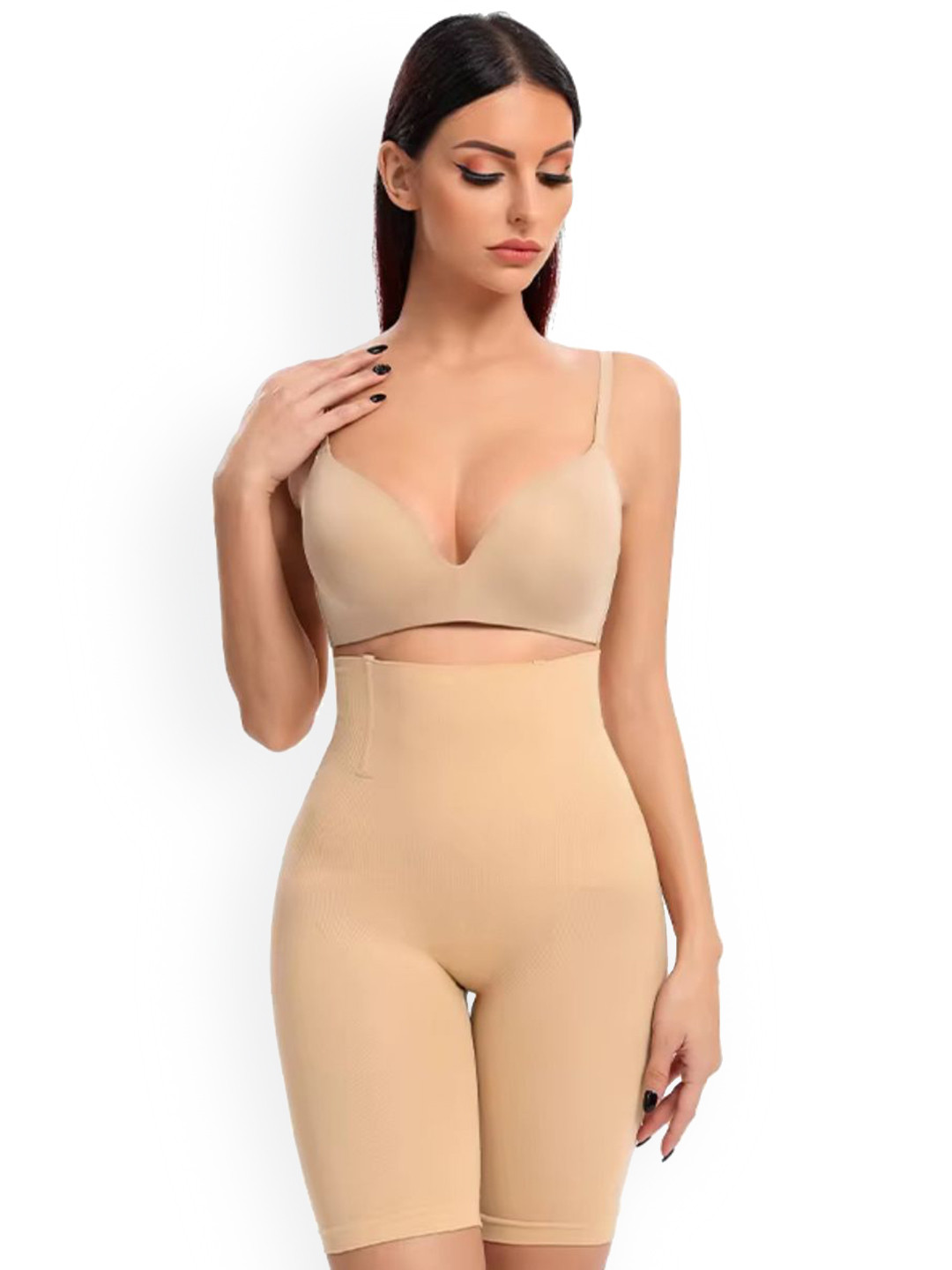 Knots N Stiches Cotton High-Rise Tummy & Thigh Shapewear