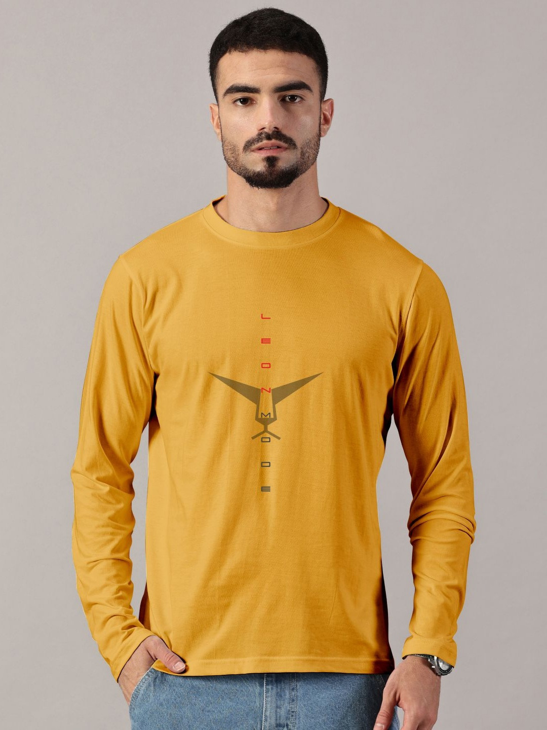 LEON Men Printed T-shirt