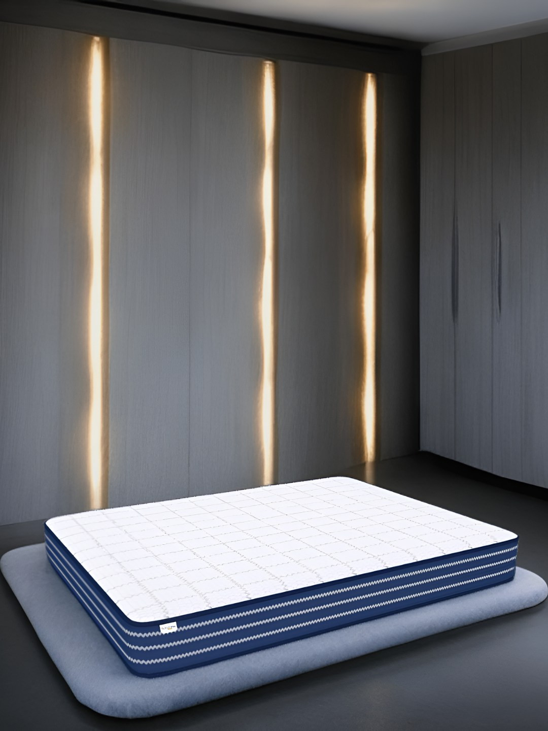 SLEEPSPA Ortho Pocket with SrtX Tech. Pocket Spring Single Size 10 Inch Mattress (72X42)