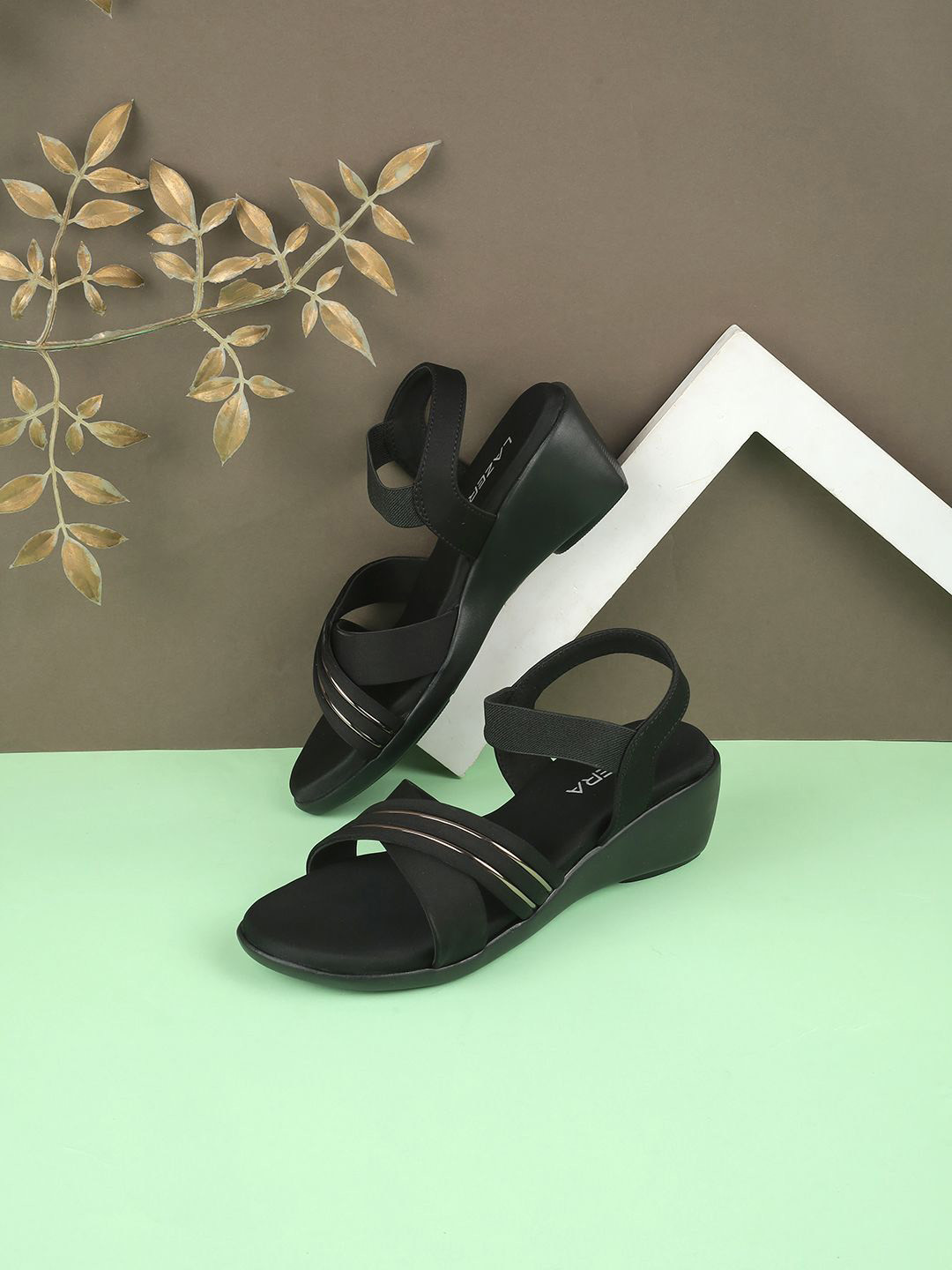 Lazera Platform Backstrap Sandals