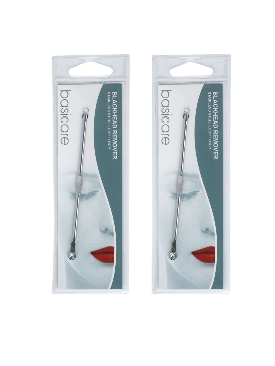 basicare Set Of 2 Black Head Remover With Loop