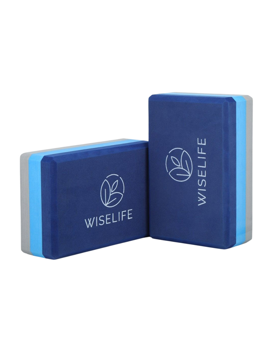 WiseLife Yoga Blocks Premium TPE for Optimum Balance Support & Cushion