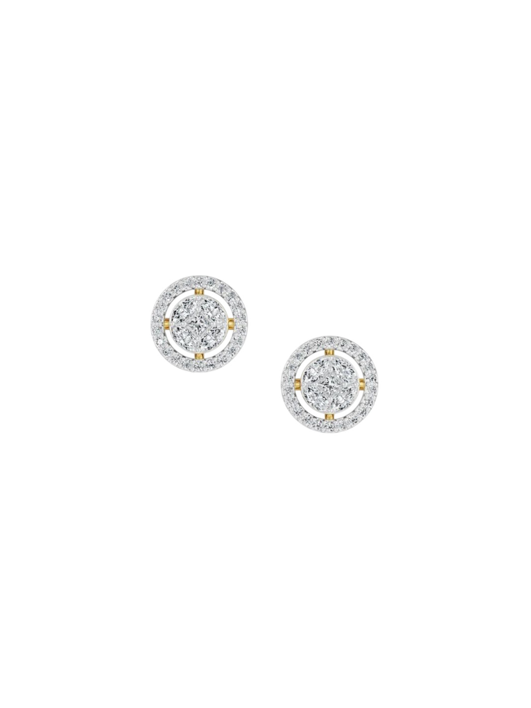 Emori Glistening Lab Diamond Earring in 18KT Gold
