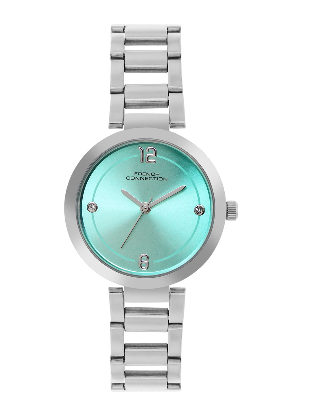 French Connection Women Dial & Stainless Steel Bracelet Style Straps Analogue Watch FCN01A