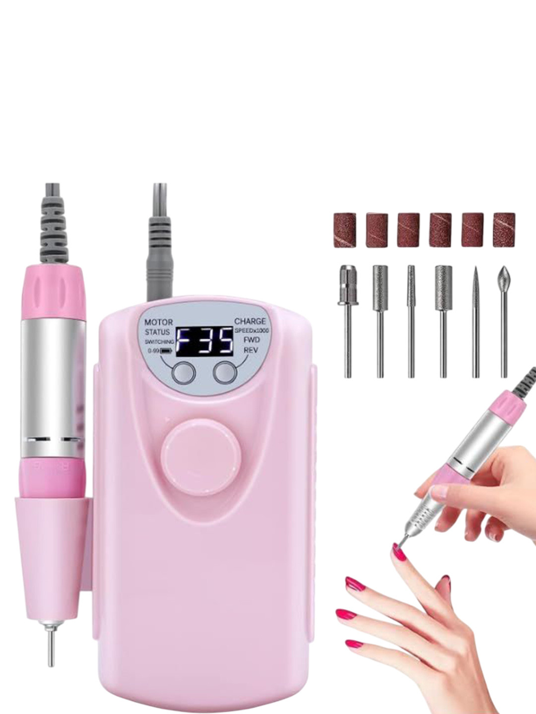 Scheibe Portable Rechargeable Electric Nail Drill Machine