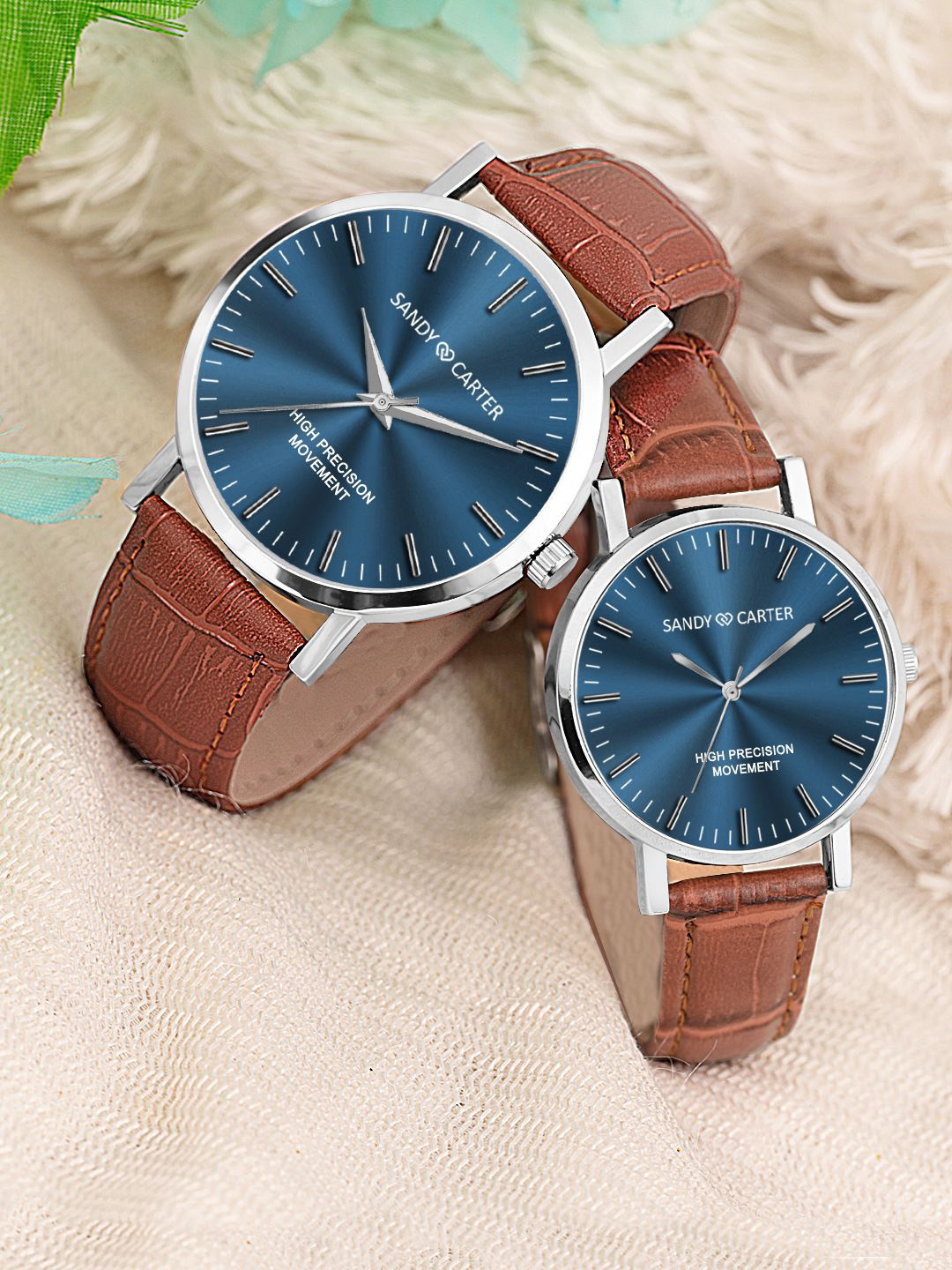 Sandy D Carter Women Dial & Leather Straps Analogue Watch Sandy D Carter-231PR-TN