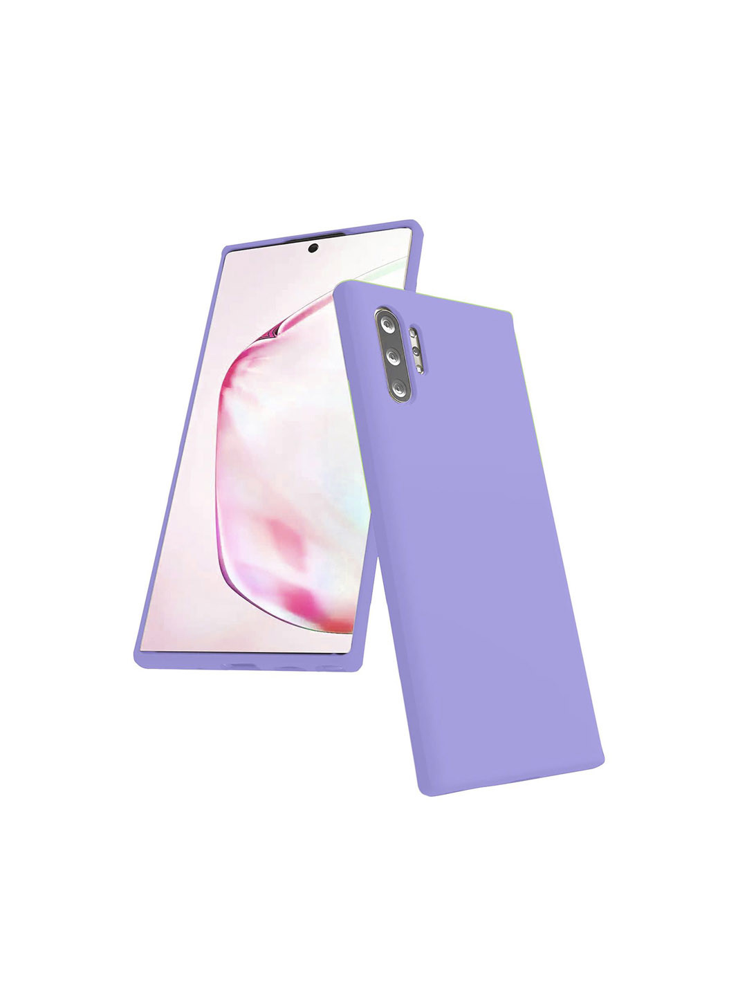 LIRAMARK Liquid Silicone Soft Back Cover Case for Samsung Galaxy Note 10 Plus