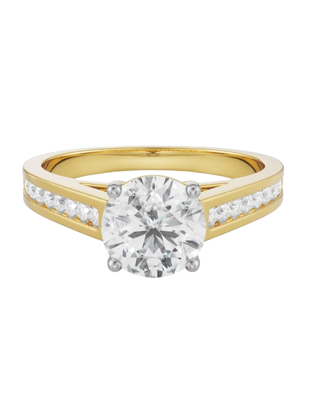 Emori Vanessa Solitaire Lab Diamond Ring in 18KT Gold