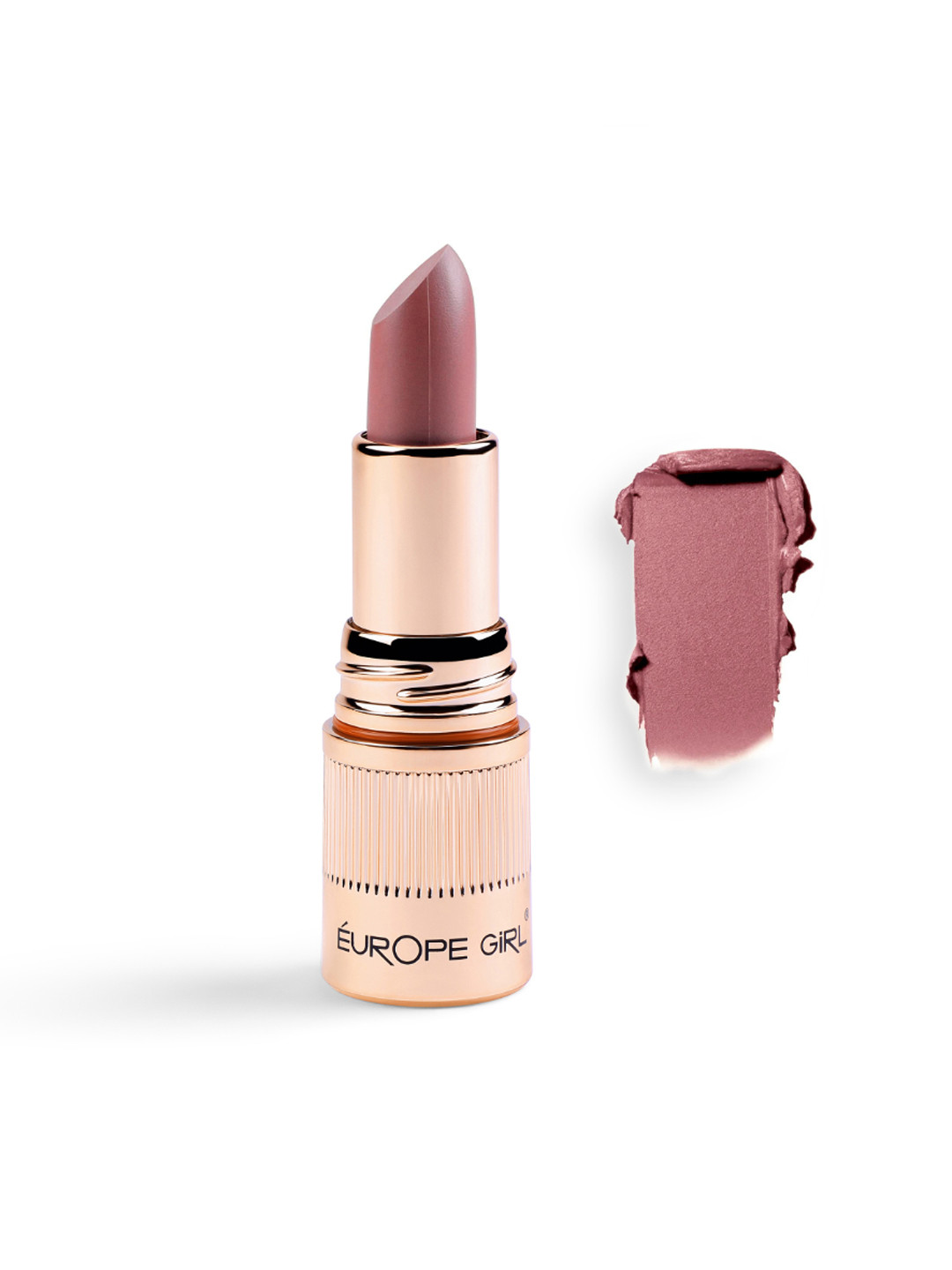 EUROPE GIRL Silky Matte Long Lasting Lipstick- 3 g Truffle EG 12