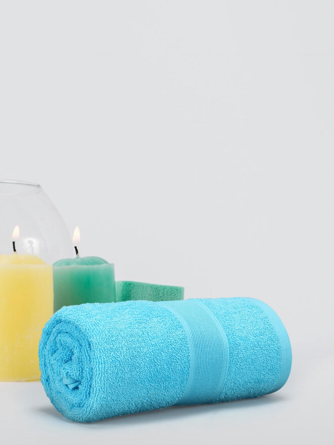 Dollar Socks Blue 1 Cotton 600 GSM Bath Towel