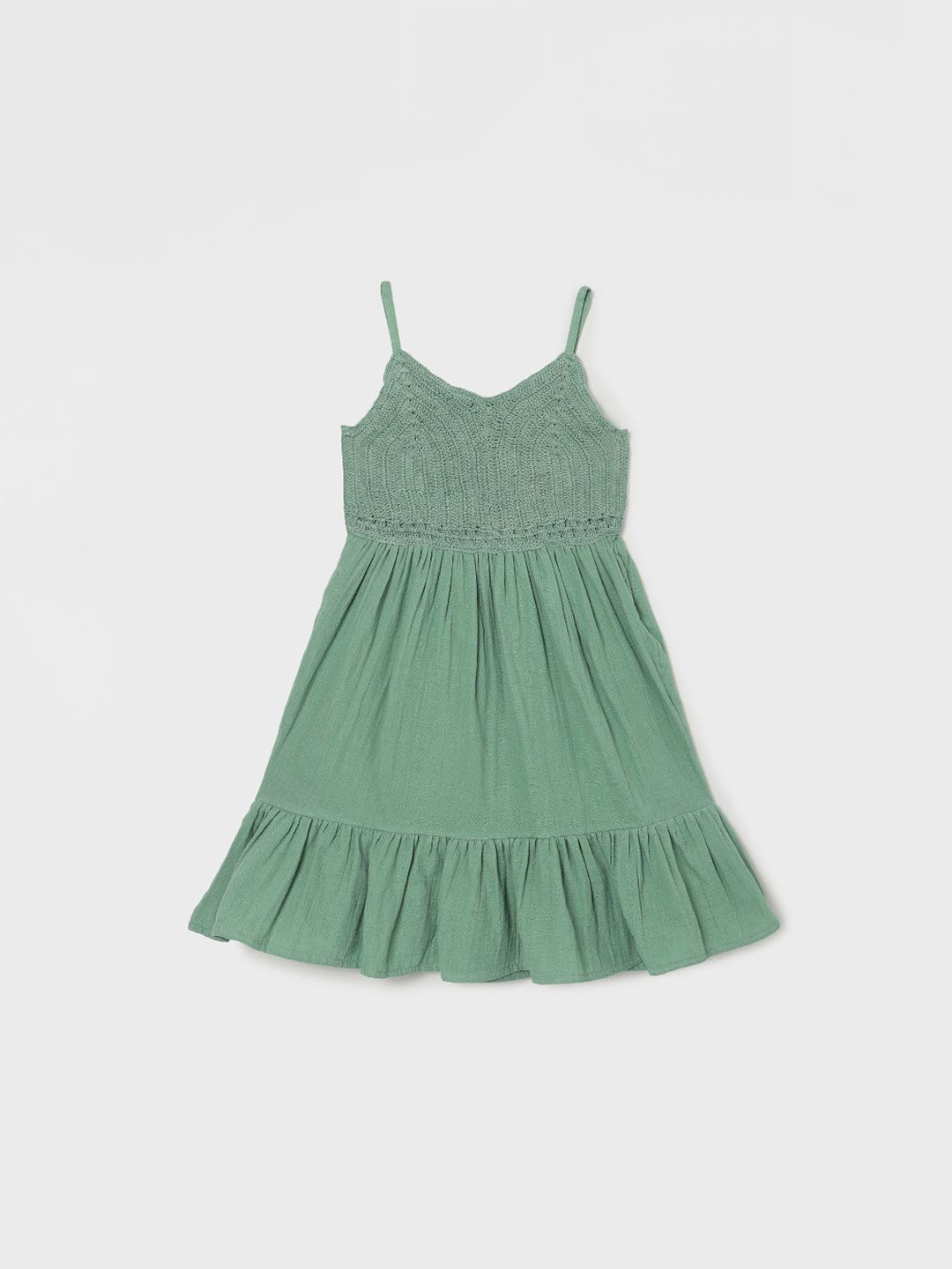 Fame Forever by Lifestyle Girls Solid Fit & Flare  Self Design Dress