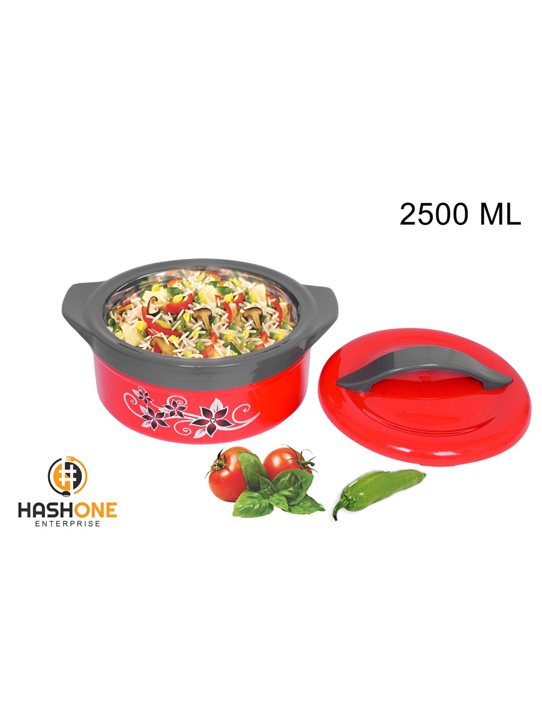 HASHONE Red 2025 Stainless Steel 1 Pieces Easy to Clean Cook and Serve Casserole