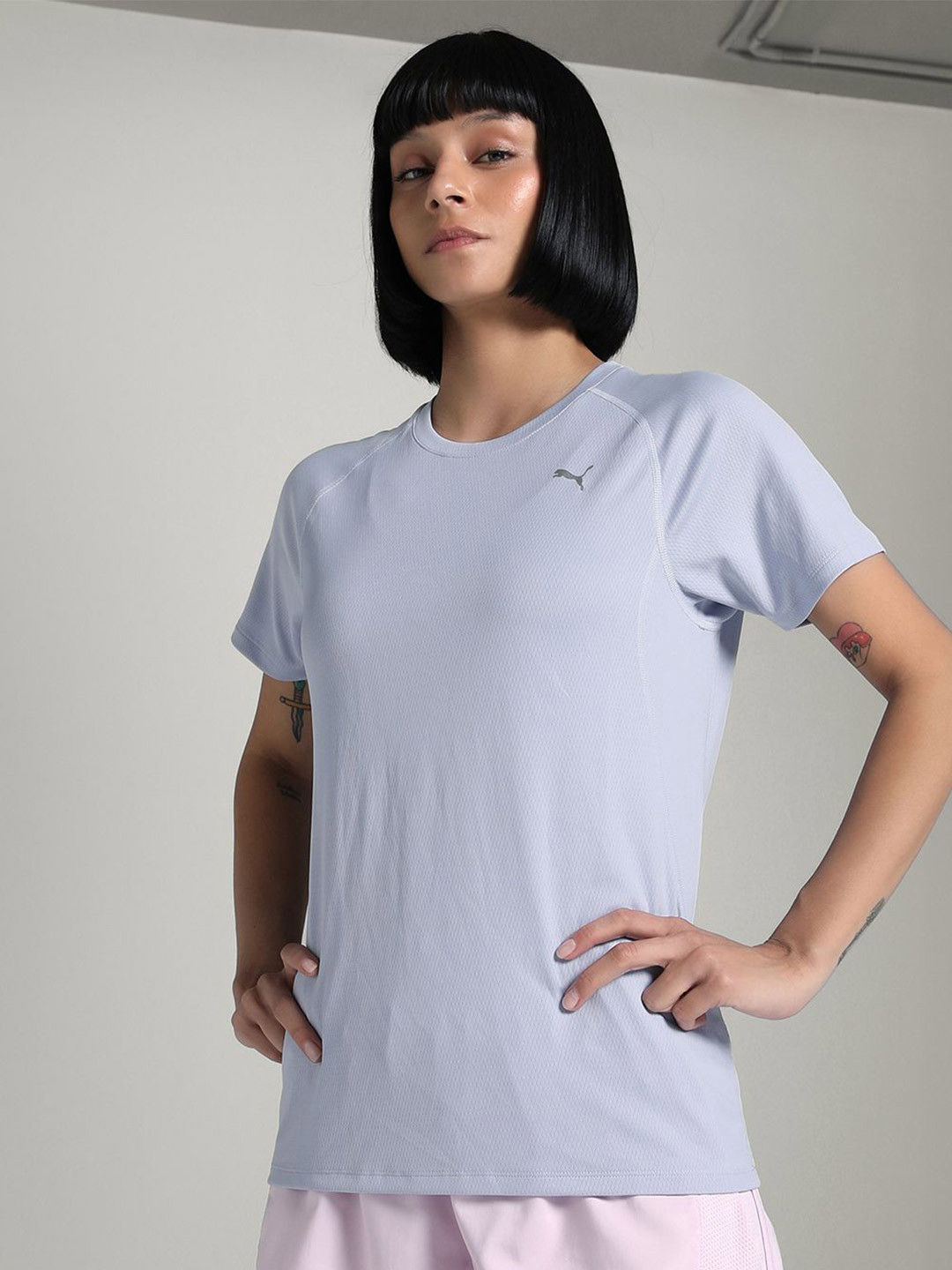 Puma Velocity Women dryCELL Solid Running Sports T-shirt